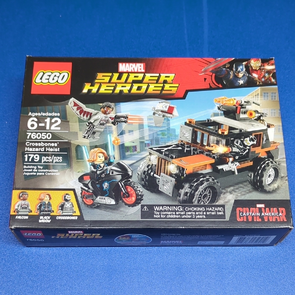 Lego Crossbones Hazard Heist Marvel Super Heroes RETIRED